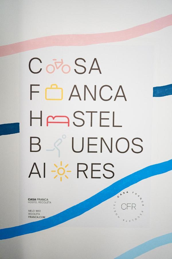 Casa Franca Recoleta Hostel Boutique Buenos Aires Dış mekan fotoğraf